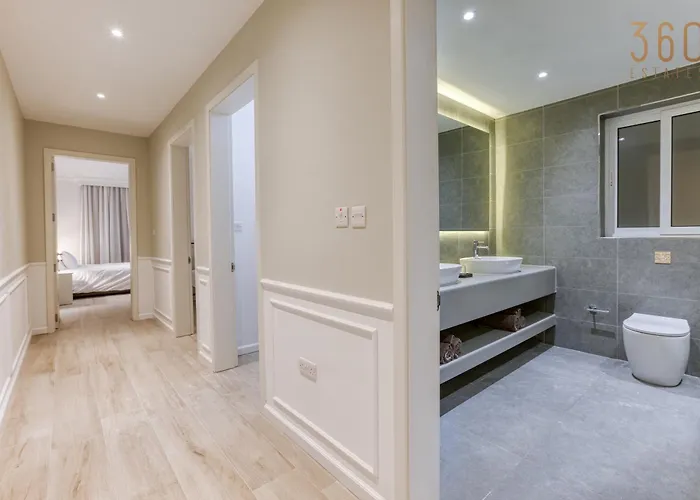 Tastefully Designed 3br In With Wifi By 360 Estates Daire Gzira